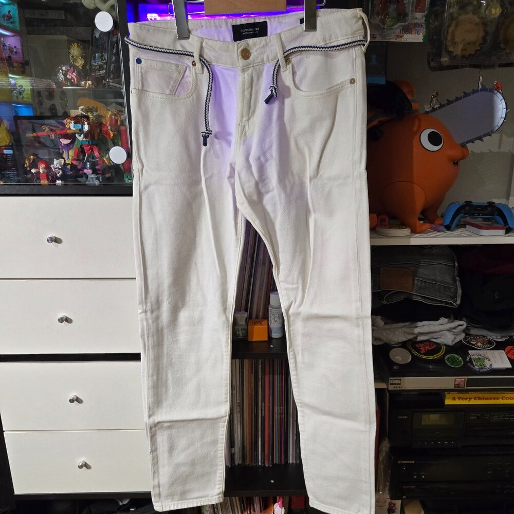 *RARE* SCOTCH & SODA TYE BOATMEN TAPERED JEANS US 30/32